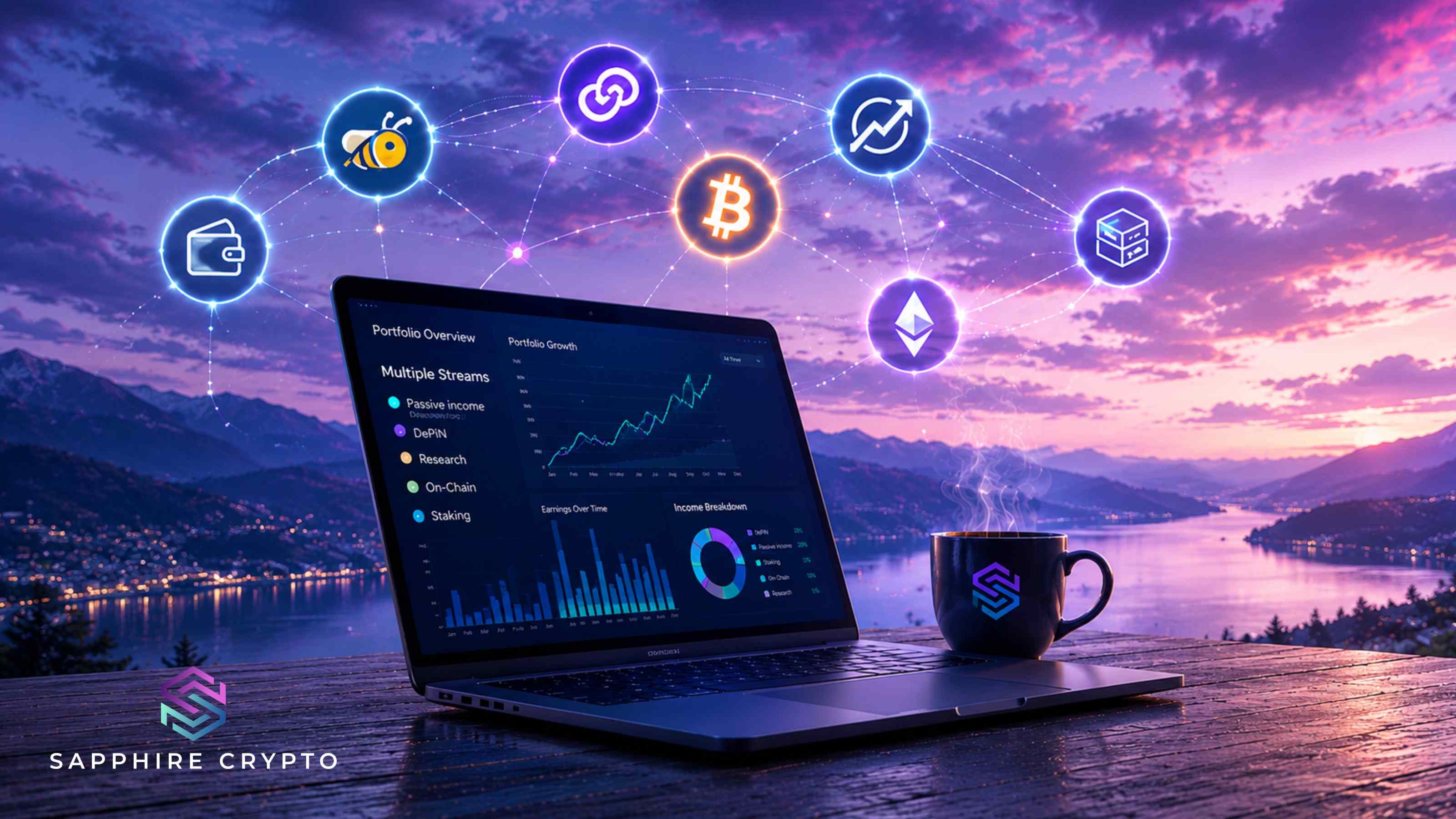 The Sapphire Crypto Passive Income Stack: The Best Beginner Setup (2026)